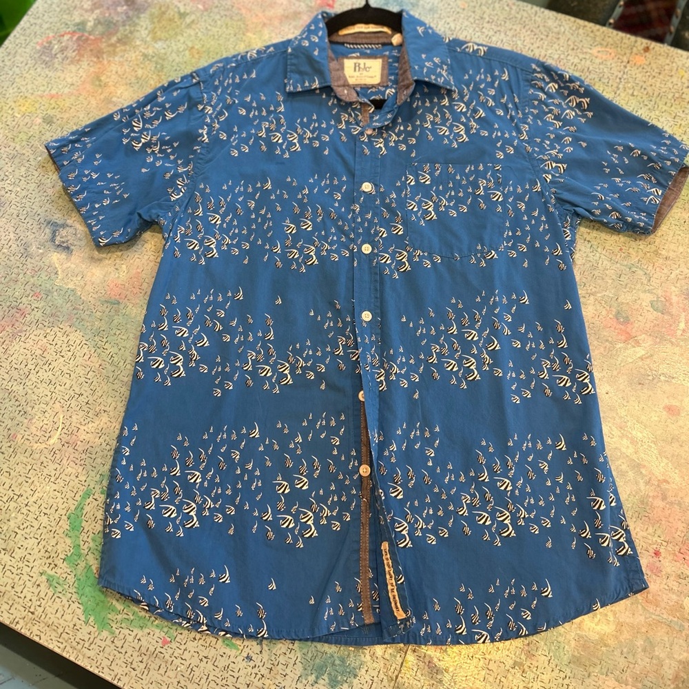 Tropical Fish School Button Down - image 3
